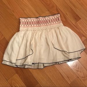 Free People Boho Beaded Skirt